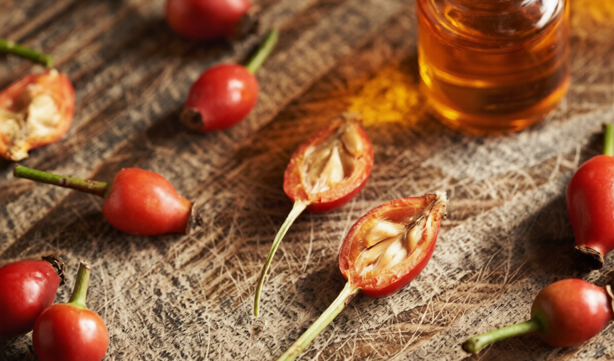 How rosehip oil supports overnight skin recovery